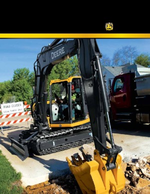 Rupsgraafmachines John Deere Construction 85G