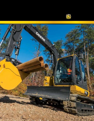 Rupsgraafmachines John Deere Construction 85G