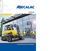Rupsgraafmachines Mecalac 8MCR