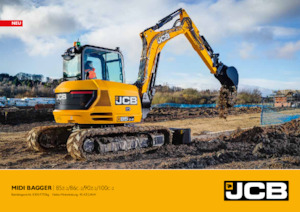 Rupsgraafmachines JCB 100C-2