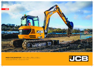 Rupsgraafmachines JCB 86C-2