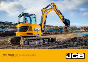 Rupsgraafmachines JCB 86C-2