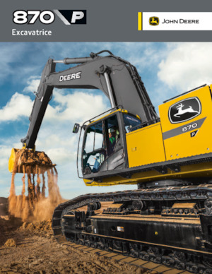 Rupsgraafmachines John Deere Construction 870 P