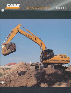 Rupsgraafmachines Case 9040B