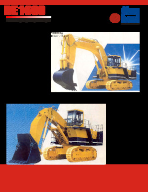 Rupsgraafmachines Beml BE1600