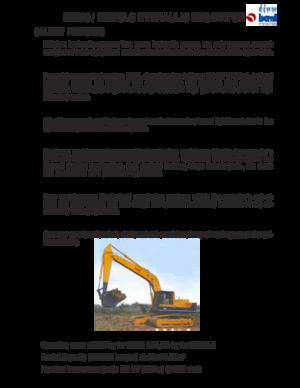 Rupsgraafmachines Beml BE220LC