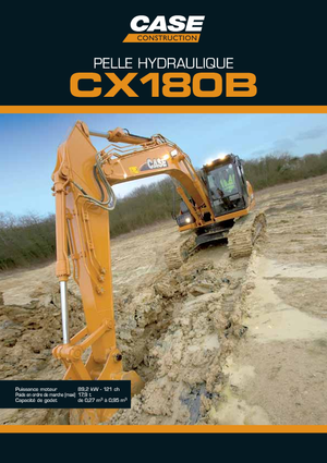 Rupsgraafmachines Case CX 180 B LC
