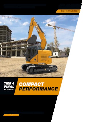Rupsgraafmachines Case CX245D SR 
