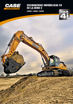 Rupsgraafmachines Case CX 350 C LC Mono