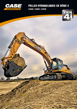 Rupsgraafmachines Case CX 350 C LC Mono