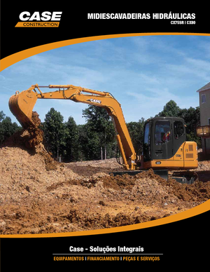 Rupsgraafmachines Case CX 80