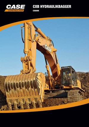 Rupsgraafmachines Case CX 800 B