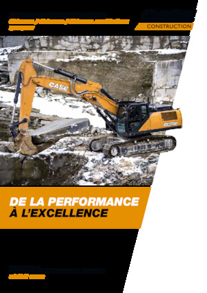 Rupsgraafmachines Case CX350D