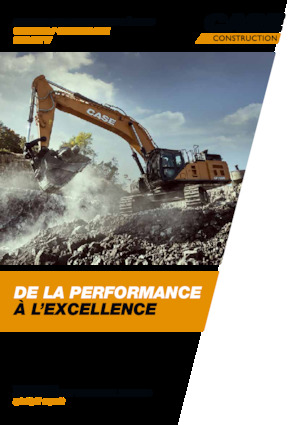 Rupsgraafmachines Case CX750D