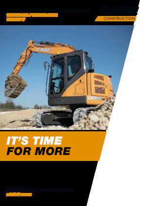 Rupsgraafmachines Case CX90D MSR