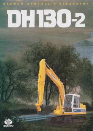 Rupsgraafmachines Daewoo DH130-2
