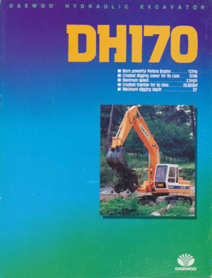 Rupsgraafmachines Daewoo DH170