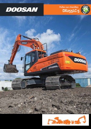 Rupsgraafmachines Doosan DX255LC-5
