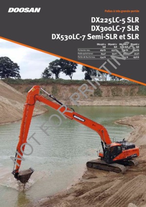 Rupsgraafmachines Doosan DX225LC-5 SLR