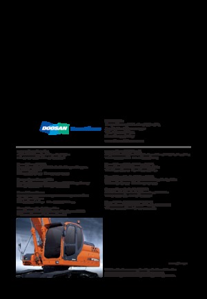 Rupsgraafmachines Doosan DX225NLC