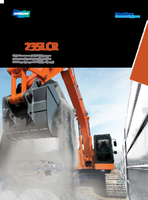 Rupsgraafmachines Doosan DX235LCR-5