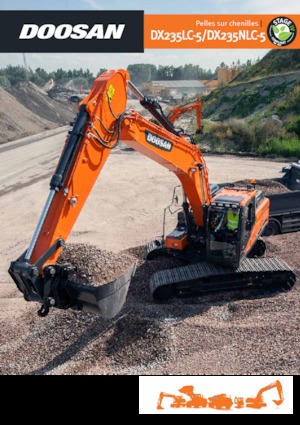 Rupsgraafmachines Doosan DX235NLC-5