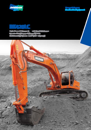 Rupsgraafmachines Doosan DX420LC-7