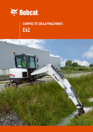 Rupsgraafmachines Bobcat E62