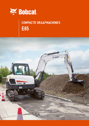 Rupsgraafmachines Bobcat E85