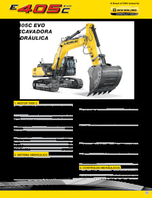 Rupsgraafmachines New Holland E405C EVO