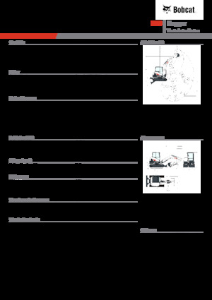 Rupsgraafmachines Bobcat E60