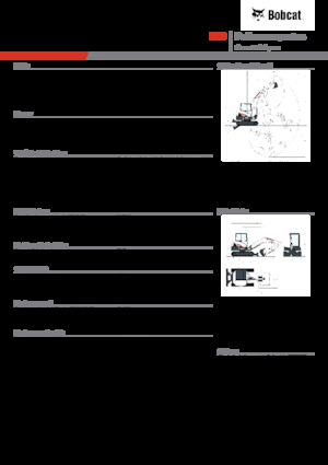Rupsgraafmachines Bobcat E60