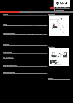 Rupsgraafmachines Bobcat E60