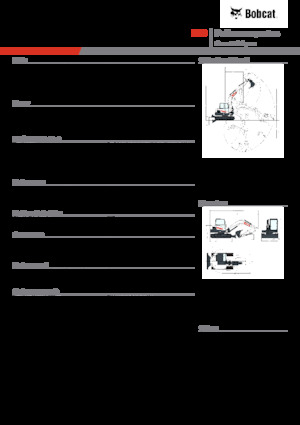 Rupsgraafmachines Bobcat E88