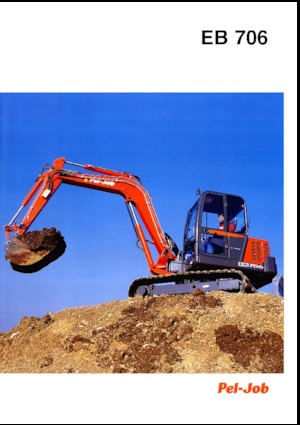Rupsgraafmachines Pel-Job EB 706 CV **