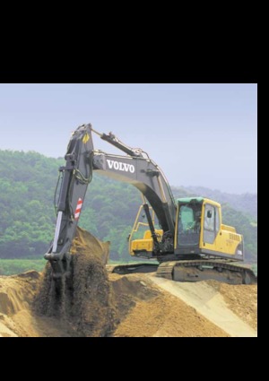 Rupsgraafmachines Volvo EC140B