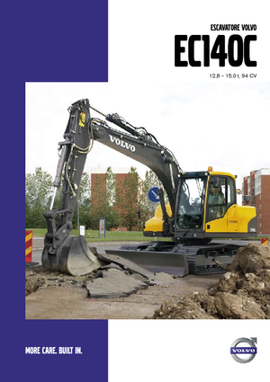 Rupsgraafmachines Volvo EC140CL