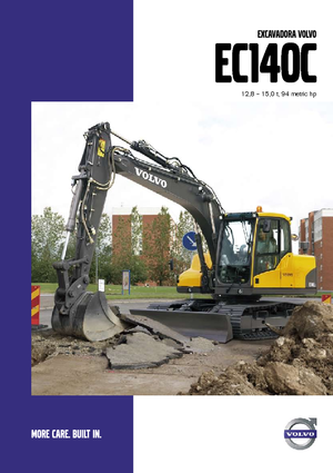 Rupsgraafmachines Volvo EC140CL