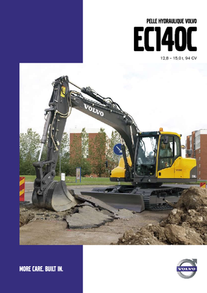 Rupsgraafmachines Volvo EC140CL