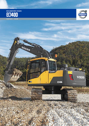 Rupsgraafmachines Volvo EC140DL