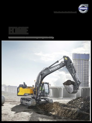 Rupsgraafmachines Volvo EC160EL