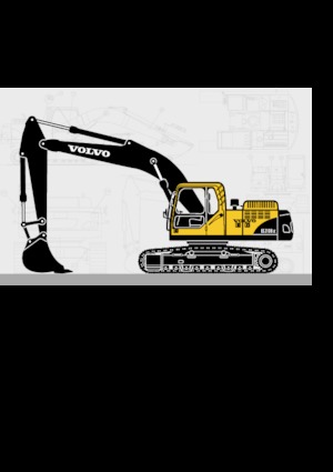 Rupsgraafmachines Volvo EC210B