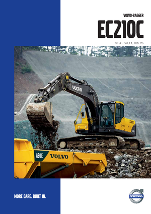 Rupsgraafmachines Volvo EC210CNL