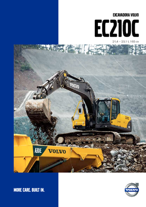 Rupsgraafmachines Volvo EC210CNL