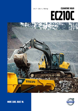 Rupsgraafmachines Volvo EC210CNL