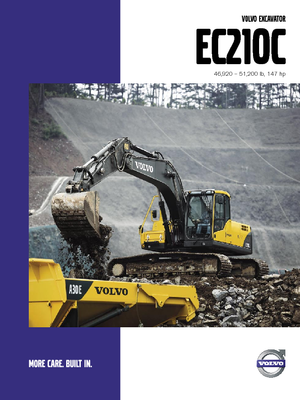 Rupsgraafmachines Volvo EC210CL