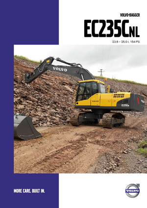 Rupsgraafmachines Volvo EC235CNL