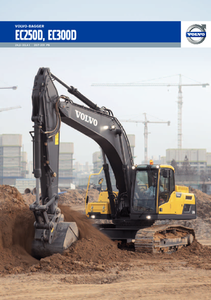 Rupsgraafmachines Volvo EC300DL