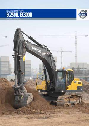 Rupsgraafmachines Volvo EC300DL