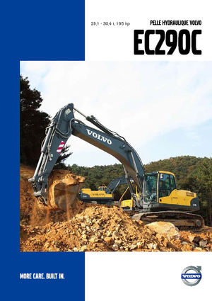 Rupsgraafmachines Volvo EC290CL